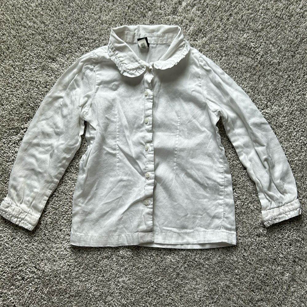 White collared shirt